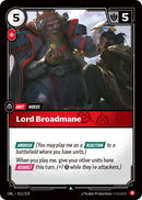 Lord Broadmane (UNL-012/219) [Riftbound: Unleashed]