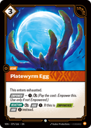 Platewyrm Egg (VEN-075/166) [Riftbound: Vendetta]