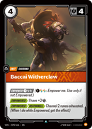 Baccai Witherclaw (VEN-078/166) [Riftbound: Vendetta]