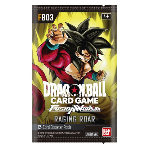 DBS - FB03 - Fusion World: Raging Roar - Booster Pack