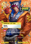 Sett, Kingpin (Heartsteel Signature) (RAD-183*/167) [Riftbound: Radiance]