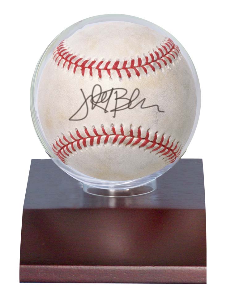 Ultra PRO: Display - Baseball Wood Base (Dark Wood Brown)