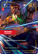 Draven, Showboat (Overnumbered) (VEN-172/166) [Riftbound: Vendetta]