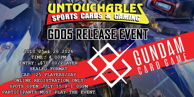 [GNDM] - GD05 Booster Pack Launch Event Ticket