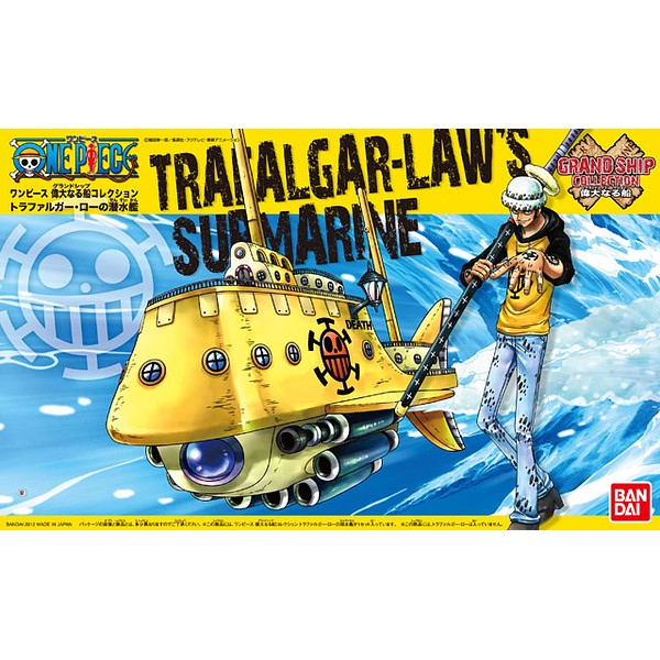 Bandai - One Piece: Grand Ship Collection - Trafalgar Law's Submarine - Model Kit