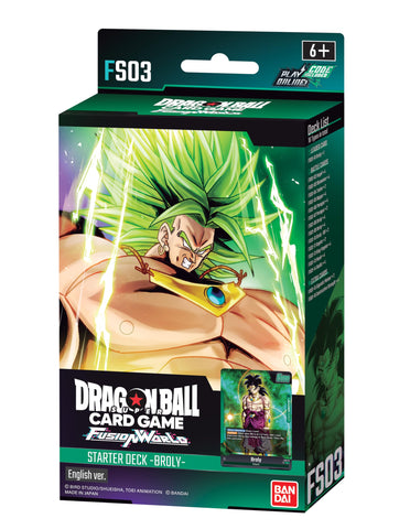 DBS - FD03 - Fusion World: Broly - Starter Deck