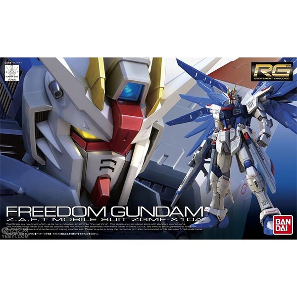 Bandai - Mobile Suit: Gundam Seed - Freedom Gundam - 1/144 Real Grade Model Kit