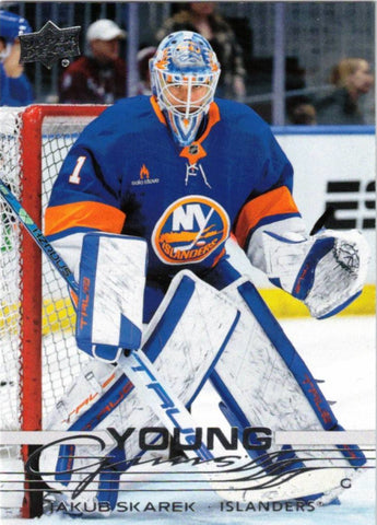 244 - Jakub Skarek - Young Guns RC [New York Islanders]
