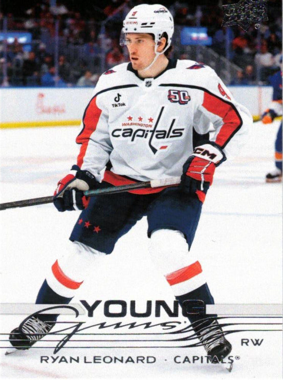 238 - Ryan Leonard - Young Guns RC [Washington Capitals]
