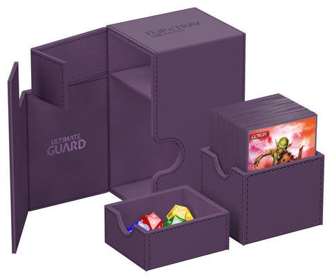 UG - Flip n' Tray 80+ - Purple Monocolor Deck Box
