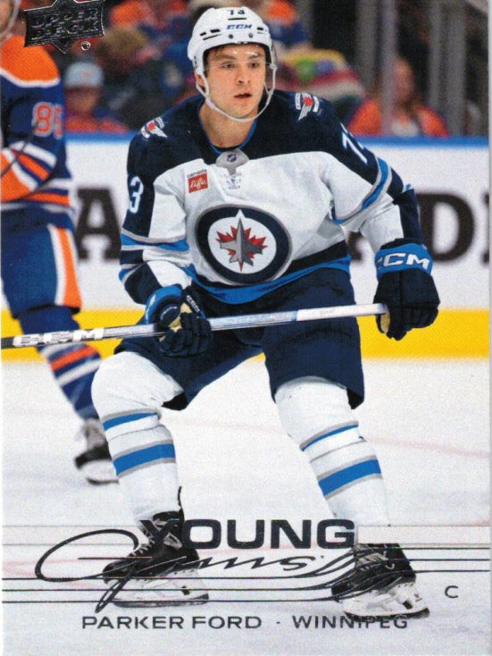 246 - Parker Ford - Young Guns RC [Winnipeg Jets]