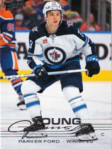 246 - Parker Ford - Young Guns RC [Winnipeg Jets]