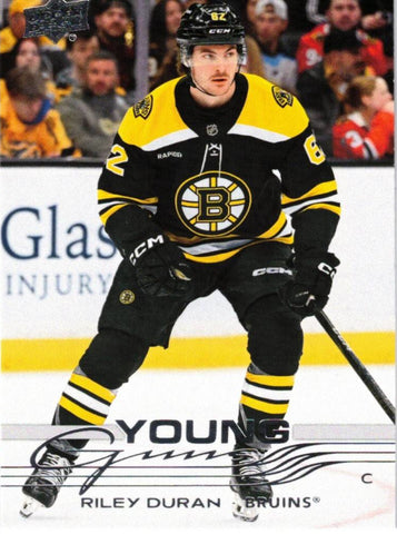 211 - Riley Duran - Young Guns RC [Boston Bruins]