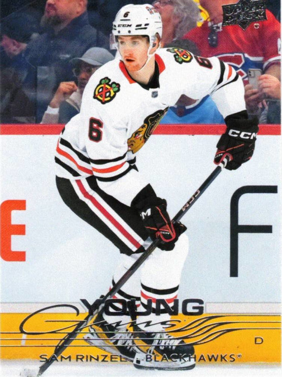 248 - Sam Rinzel - Young Guns RC [Chicago Blackhawks]