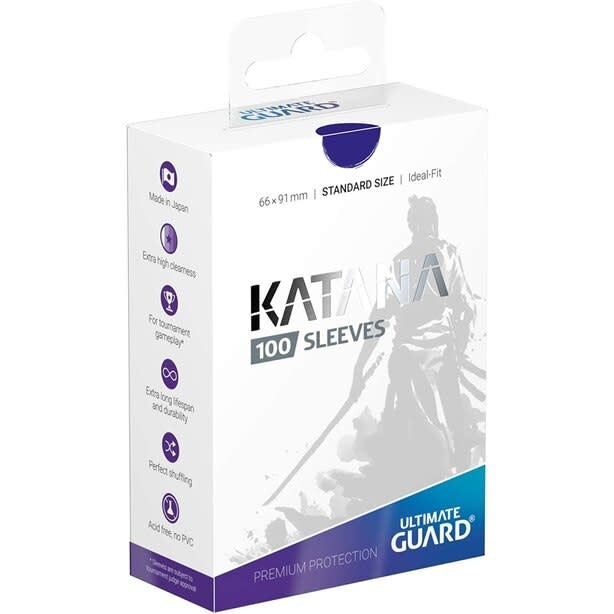 Ultimate Guard Katana Sleeves Standard 100 ct - Blue