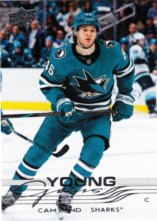 242 - Cam Lund - Young Guns RC [San Jose Sharks]