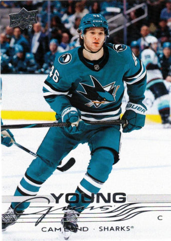 242 - Cam Lund - Young Guns RC [San Jose Sharks]
