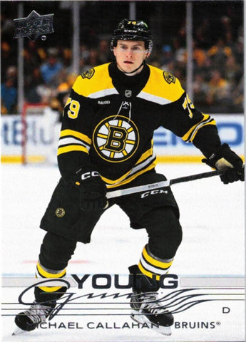 222 - Michael Callahan - Young Guns RC [Boston Bruins]