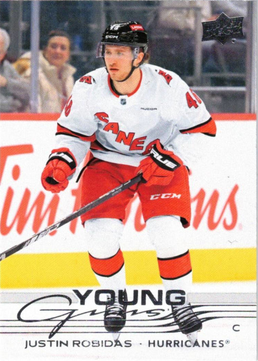 243 - Justin Robidas - Young Guns RC [Carolina Hurricanes]