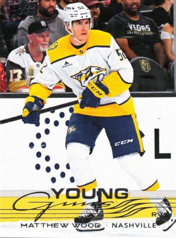228 - Matthew Wood - Young Guns RC [Nashville Predators]