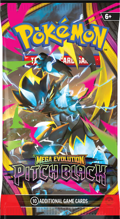 PKMN - Mega Evolution: Pitch Black - Booster Pack (Preorder)