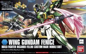Bandai - Mobile Suit Gundam Build Fighters: Wing Gundam Fenice -  High Grade Model Kit