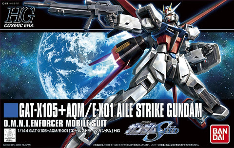 Bandai - Mobile Suit Gundam Seed: Aile Strike Gundam - 1/144 High Grade Model Kit