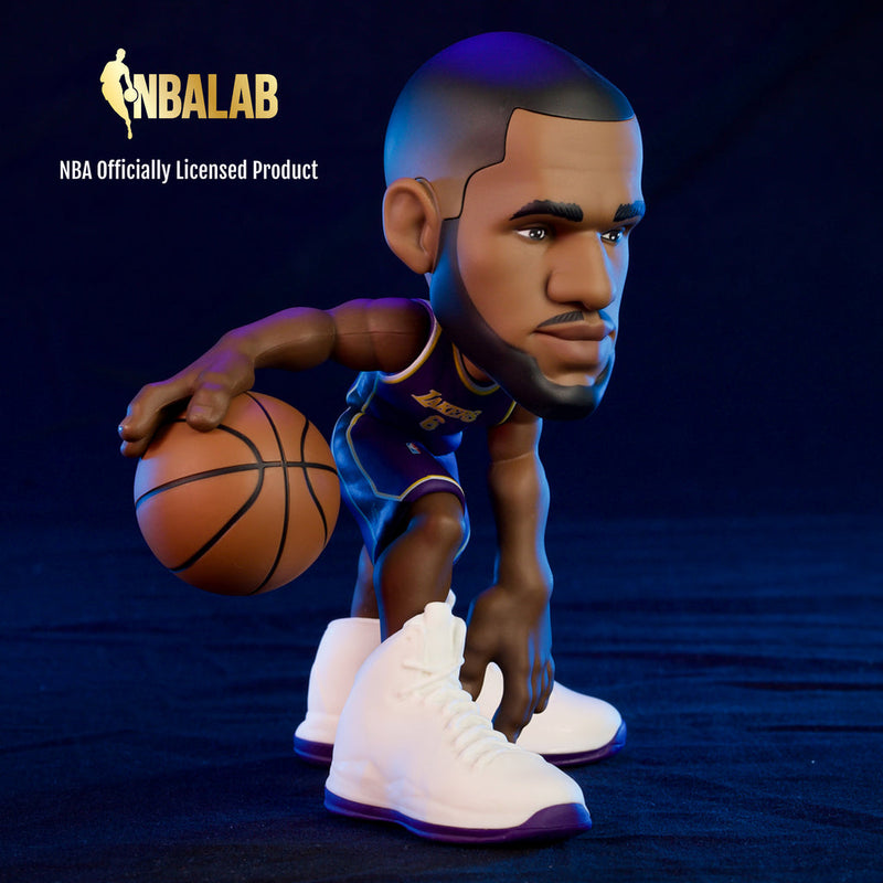 smALL-STARSMinis - Lebron James 6" Purple Uniform