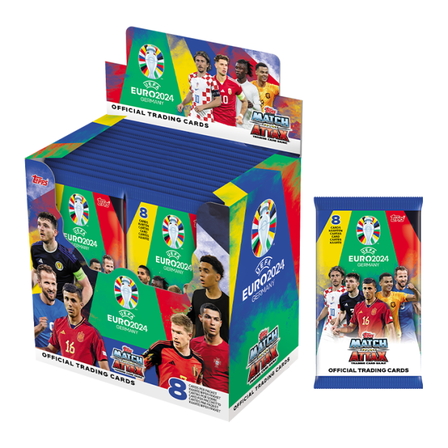 Topps - 2024 Match Attax UEFA EURO Soccer - Booster Pack