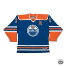 Mark Messier Autographed - Edmonton Oilers Authentic CCM Heroes of Hockey Blue Jersey