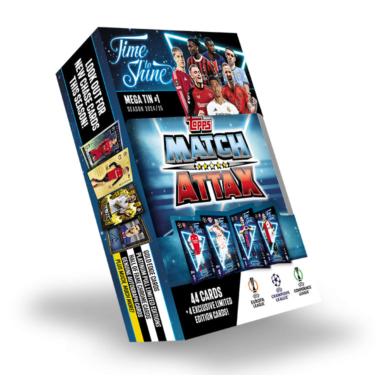 Topps - 2024-25 Match Attax UEFA Champion's League Soccer - Mega Tin