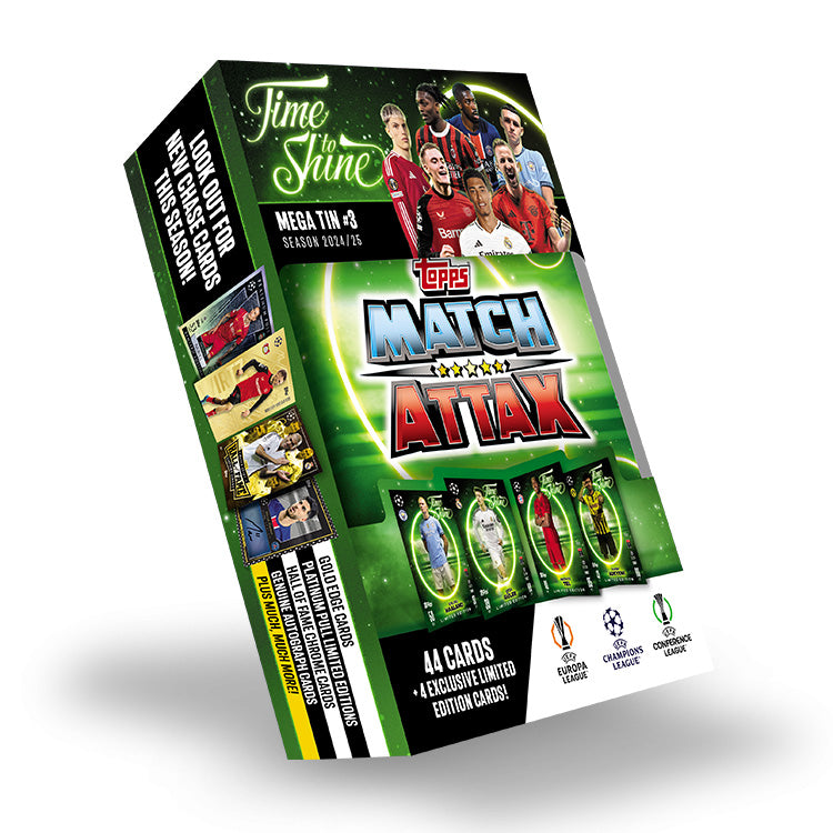 Topps - 2024-25 Match Attax UEFA Champion's League Soccer - Mega Tin