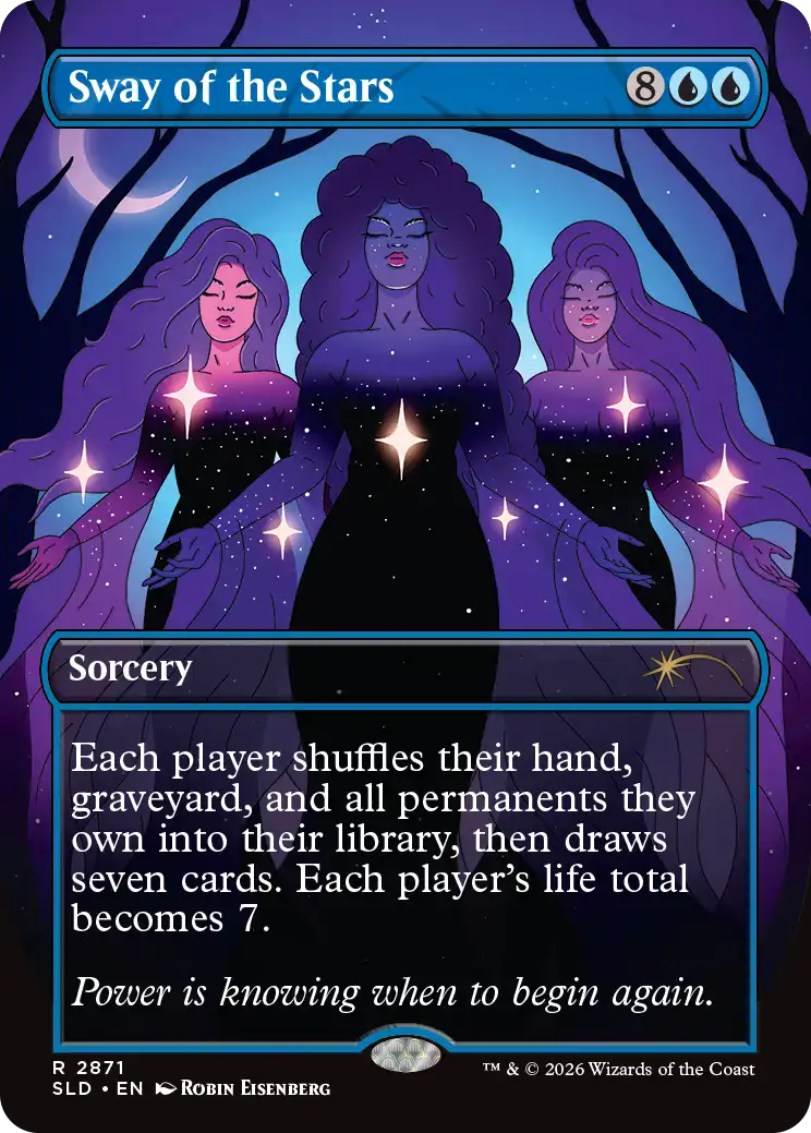 MTG - Secret Lair: Cosmic Chill by Robin Eisenberg - Non-Foil
