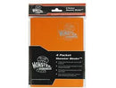 Monster Binder Protectors 4 Pocket - Orange