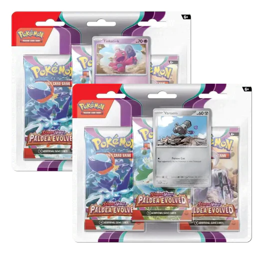 PKMN - Paldea Evolved: Bundle - 3-Pack Blister