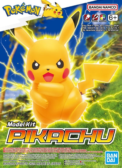 Bandai - Pokemon: Pikachu - Model Kit