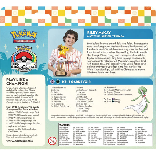 PKMN - 2025 World Championship - Decks (PREORDER)