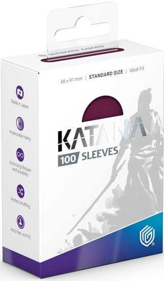 Ultimate Guard Katana Sleeves Standard 100 ct - Radiant Plum