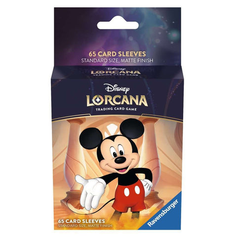 Ravensburger - Disney Lorcana: The First Chapter - Mickey Mouse -  Card Sleeves