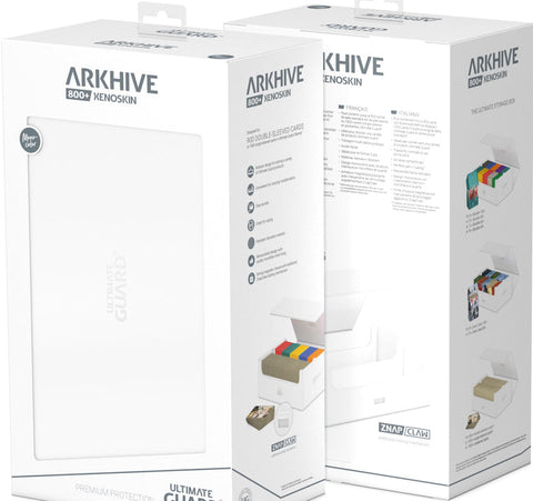 UG Deck Case Arkhive 800+ Monocolour White
