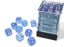 Chessex - CHX27986 - Borealis Sky Blue/White Luminary 36D6
