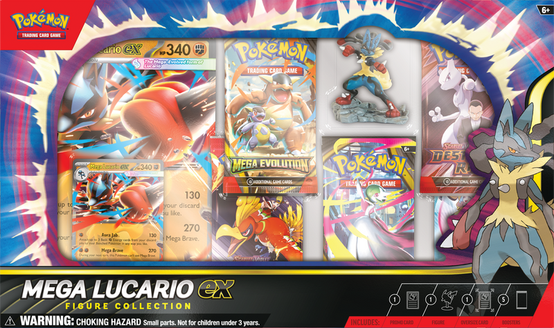 PKMN - Mega Lucario ex - Figure Collection