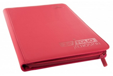 Ultimate Guard - Zipfolio Xenoskin: Red - 18 Pocket Album