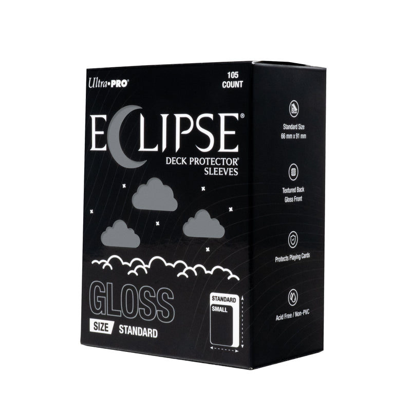 Ultra PRO: Standard 105ct Sleeves - Eclipse Gloss (Modern Logo)