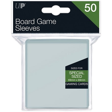 U.P. - Board Game Lite Sleeves - 69mm x 69mm (Square) 100ct