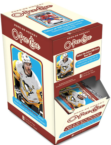 Upper Deck - 2025-26 O-Pee-Chee Hockey - Gravity Feed Box (PREORDER)