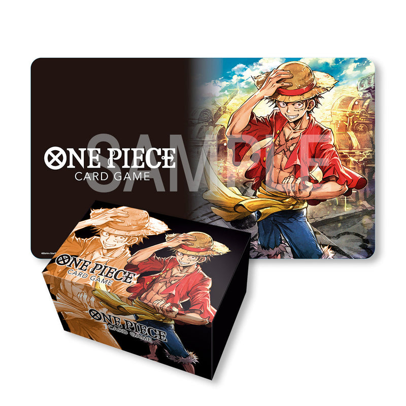 ONE PIECE - Monkey D.Luffy - Playmat/Deck Case Set