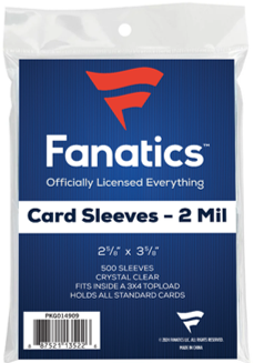 Fanatics - Soft Sleeves - 500ct