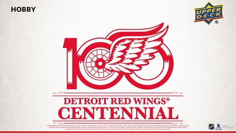 Upper Deck - 2025-26 Detroit Red Wings Centennial Hockey - Hobby Box