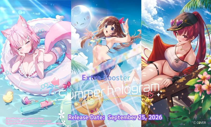 Hololive Card Game - Summer Hologram - Booster Box (PREORDER)
